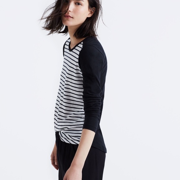 Madewell 100% cotton long sleeve tee - Picture 5 of 14